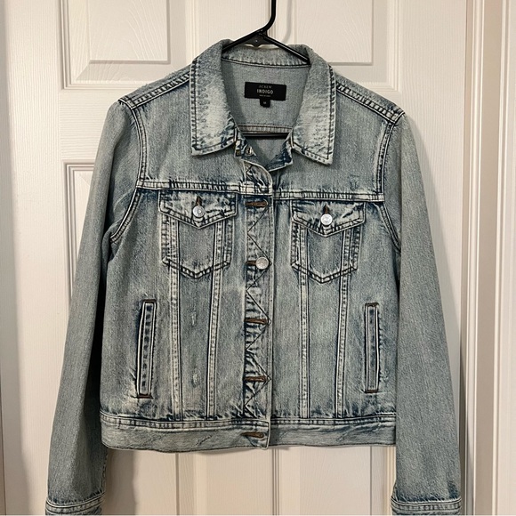 J.Crew denim jacket size medium - Picture 1 of 3